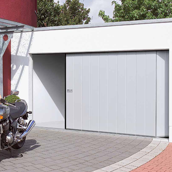 insulated side sectional door double size width lg bigger